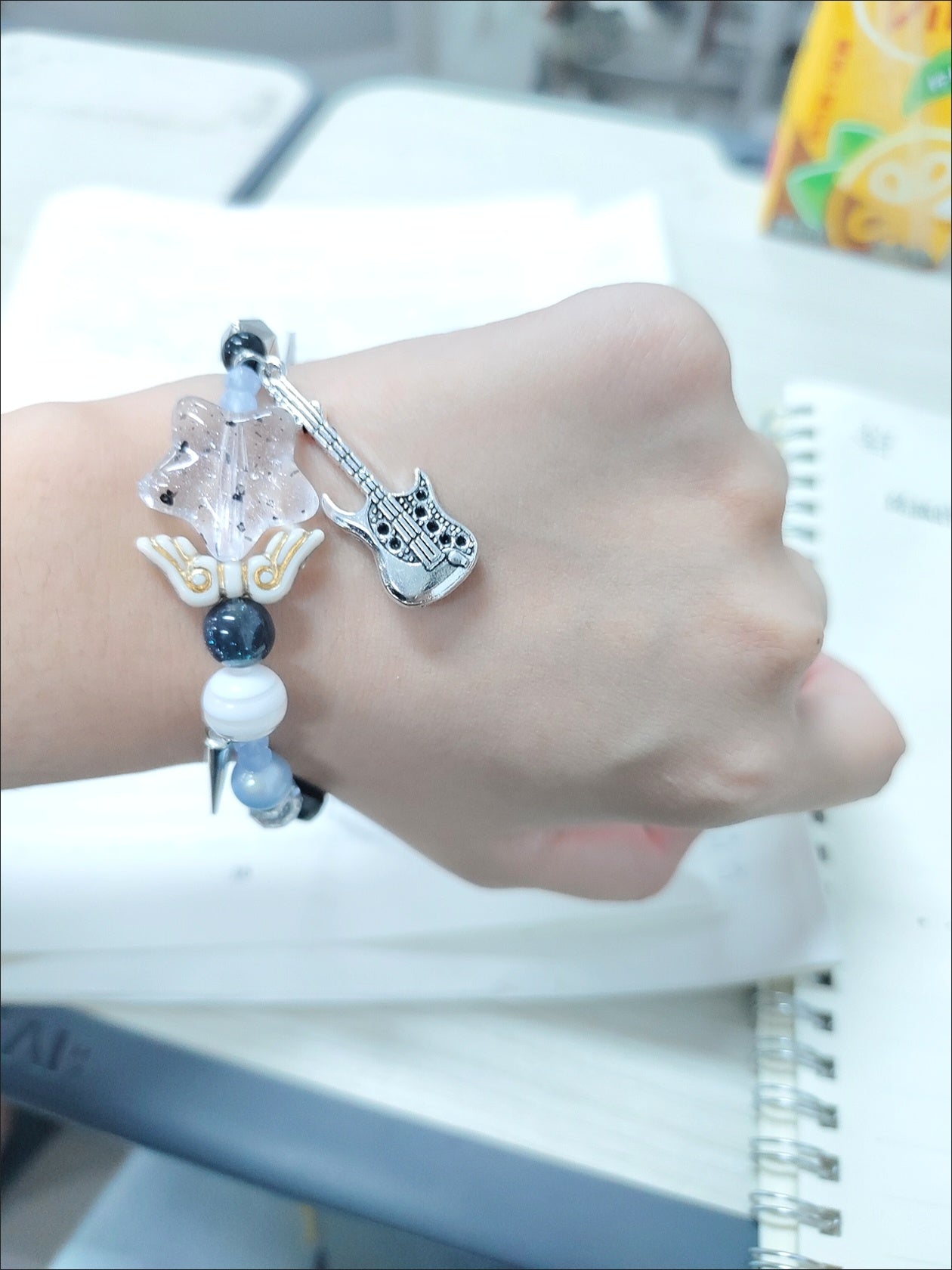 Yusoa Original Okazaki Shouichi Inspired Bracelet - NANA Anime Punk Style Custom Unisex Fashion Accessory