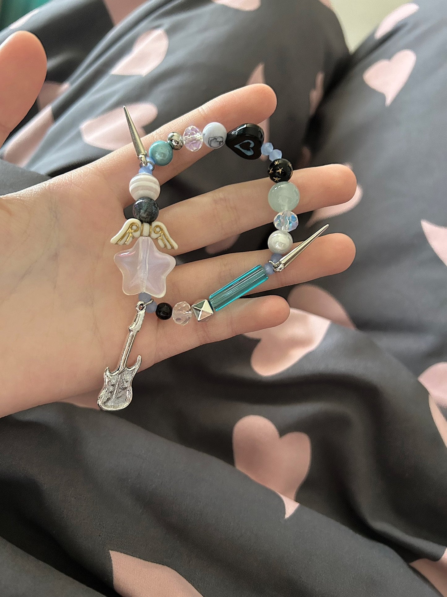 Yusoa Original Okazaki Shouichi Inspired Bracelet - NANA Anime Punk Style Custom Unisex Fashion Accessory