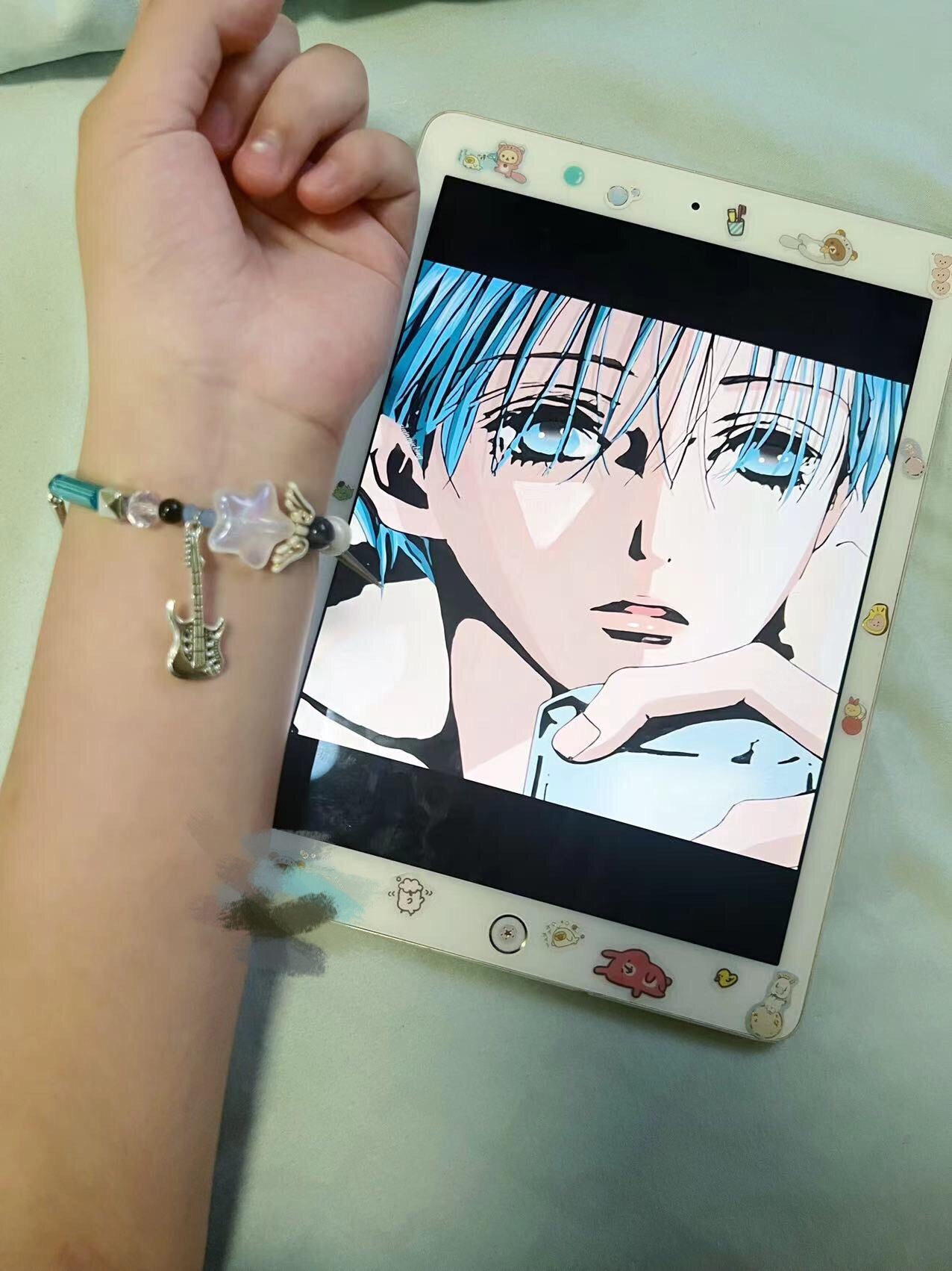 Yusoa Original Okazaki Shouichi Inspired Bracelet - NANA Anime Punk Style Custom Unisex Fashion Accessory