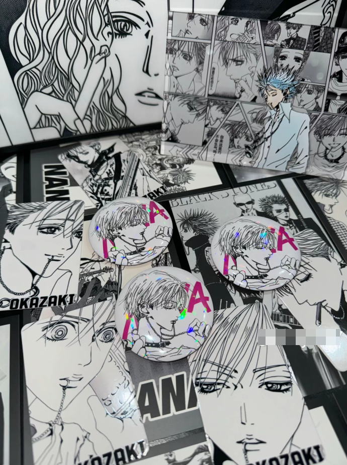 NANA anime merch anime collectibles blind bag blind box