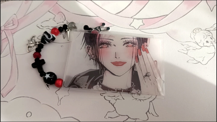 NANA" Anime Punk Style Chain Bracelet - Osaki NANA Inspired Beaded Handmade Accessory