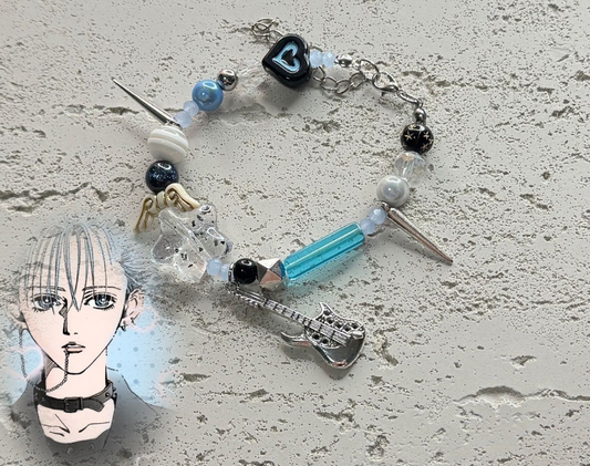 Yusoa Original Okazaki Shouichi Inspired Bracelet - NANA Anime Punk Style Custom Unisex Fashion Accessory