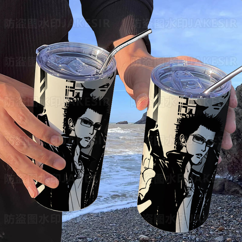 NANA Osaki Ins-Famous Tumbler with Straw - Stylish Thermal Travel Mug for Coffee & Drinks