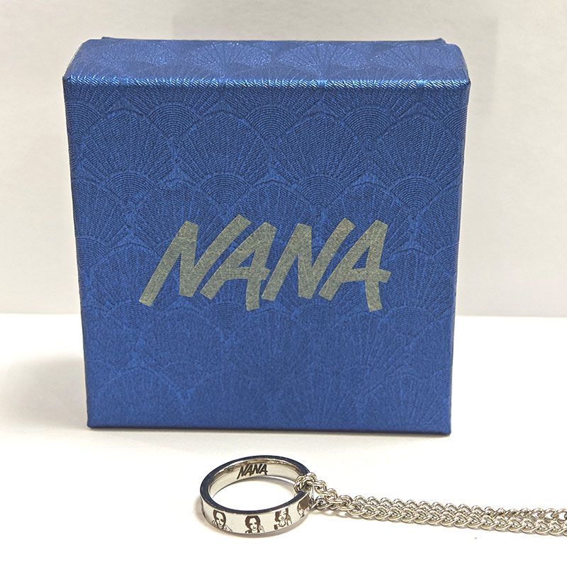 NANA Anime Ring with gift box - Nana & Hachi Titanium Steel Never-Fade Band Ring "The Other Side of Me" Ins Niche Aesthetic
